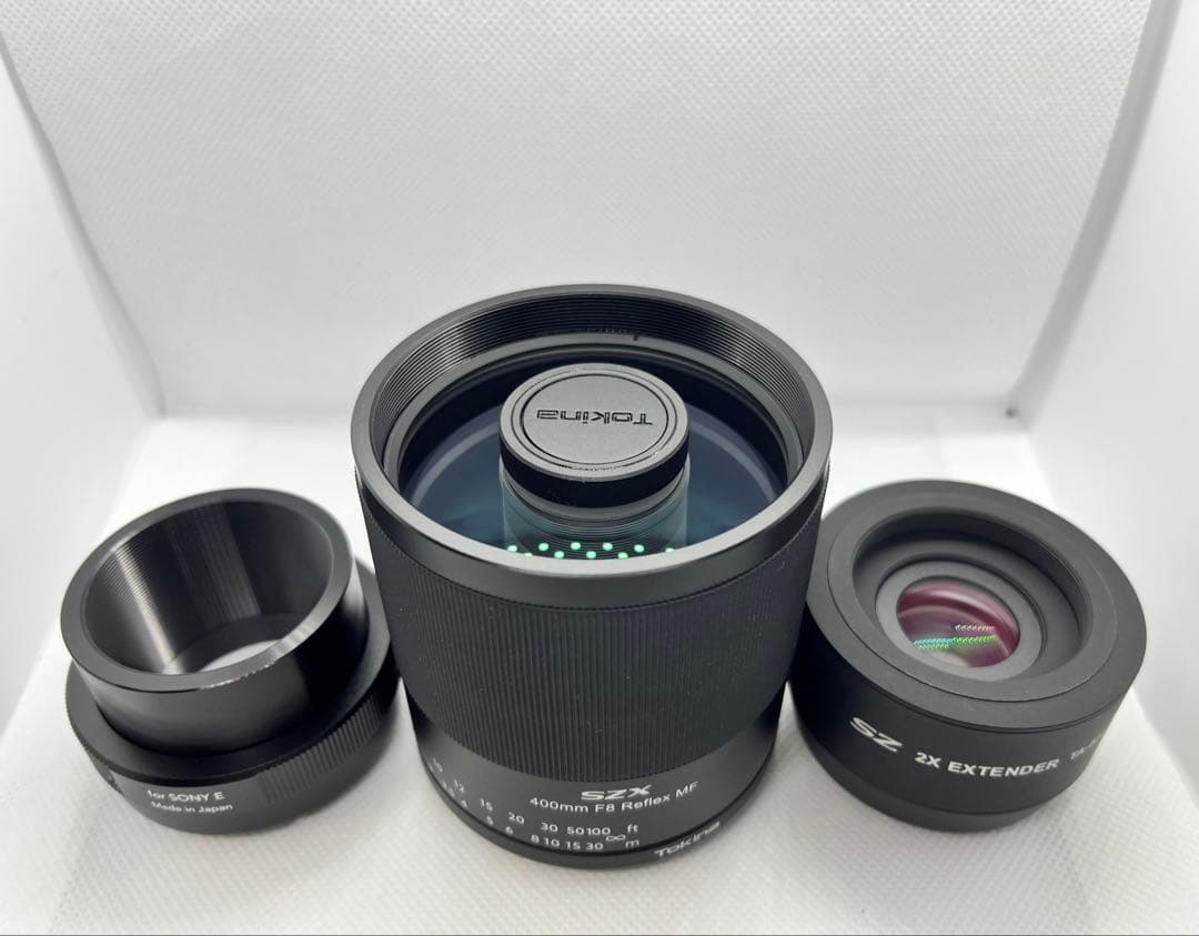 Eマウント対応】Tokina 400mm F8＋2倍テレコン 800mm MF - メルカリ