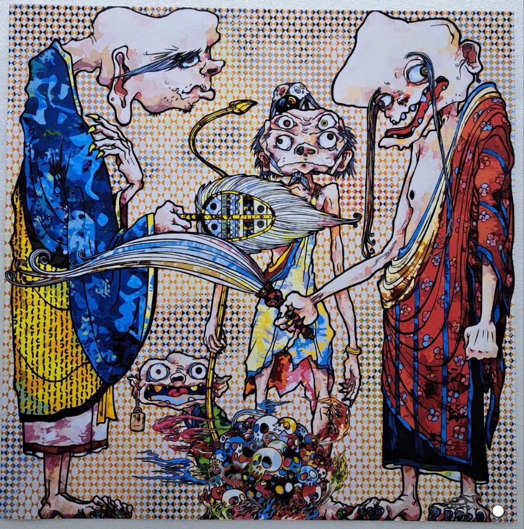 Broken Treasures」奈良美智木版画作品 村上隆草間彌生