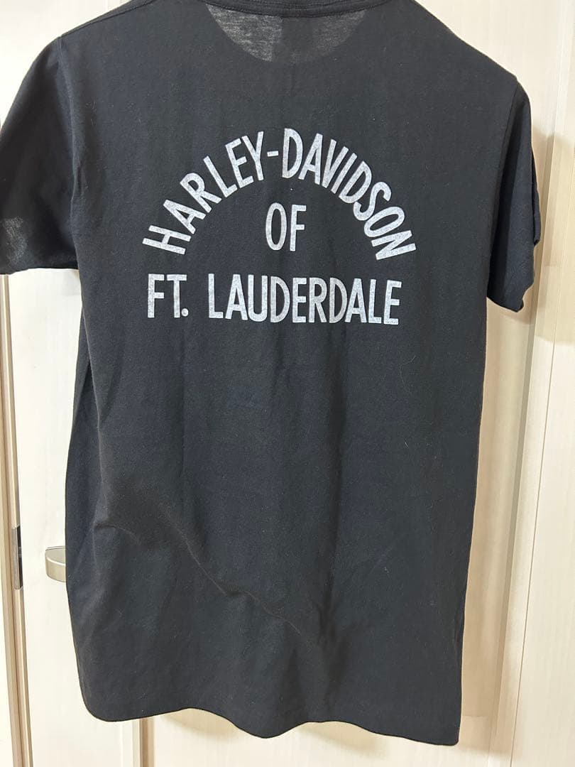 ハーレーダビッドソン tシャツ screen stars 80s スカル