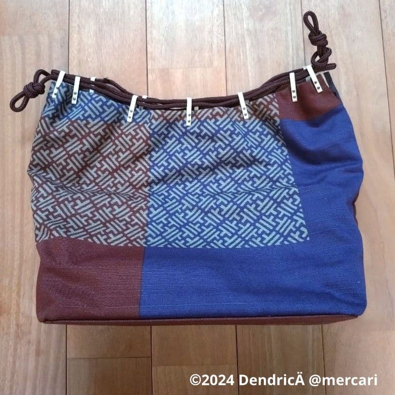 和装バッグ　網代バッグ　取り外し可　京都　小物　浴衣