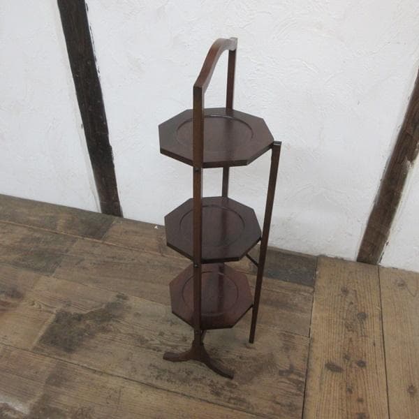 イギリス アンティーク 家具 ケーキスタンド プランツスタンド 英国