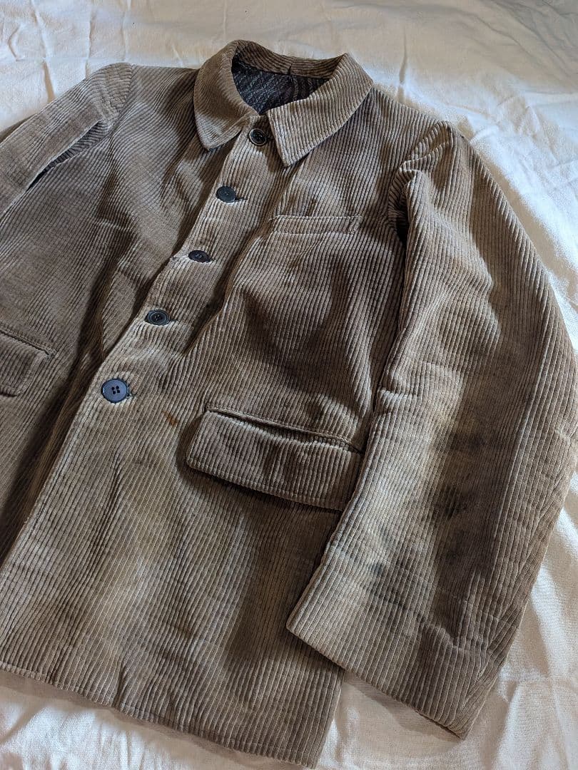 30s40s LE MONT ST MICHEL コーデュロイ ファーマーズ