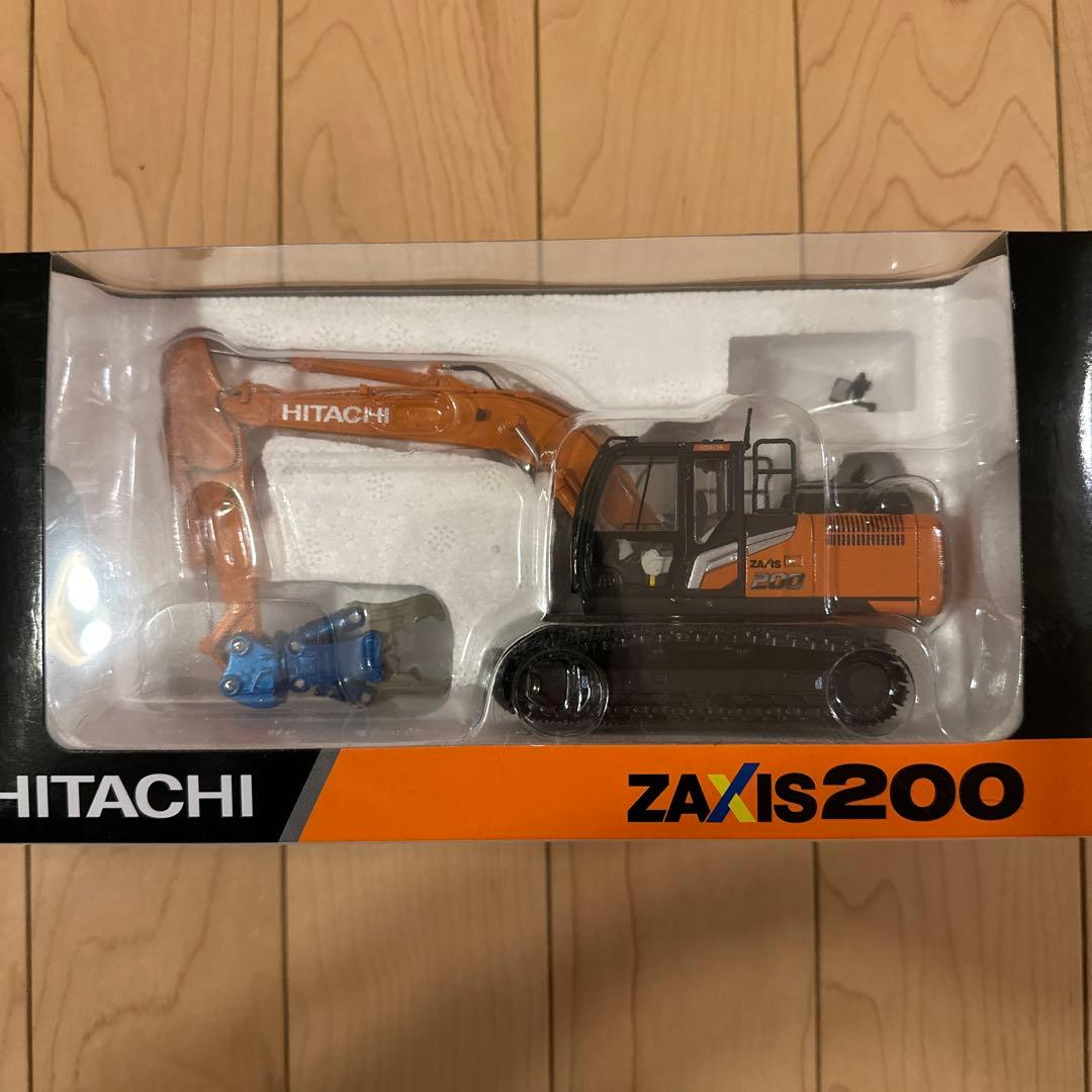 HITACHI ZAXIS200 ミニチュア油圧ショベル 大割機 クラッシャー - メルカリ