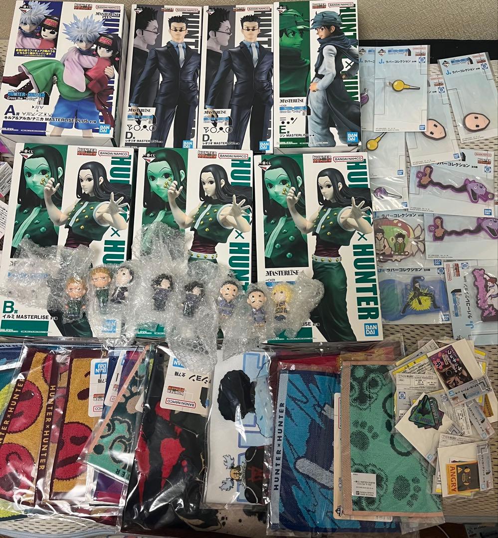 一番くじ HUNTER×HUNTER A賞 B賞 D賞 E賞 H賞 下位賞 ハンターハンター 一番くじ A賞B賞D賞E賞ラストワン賞