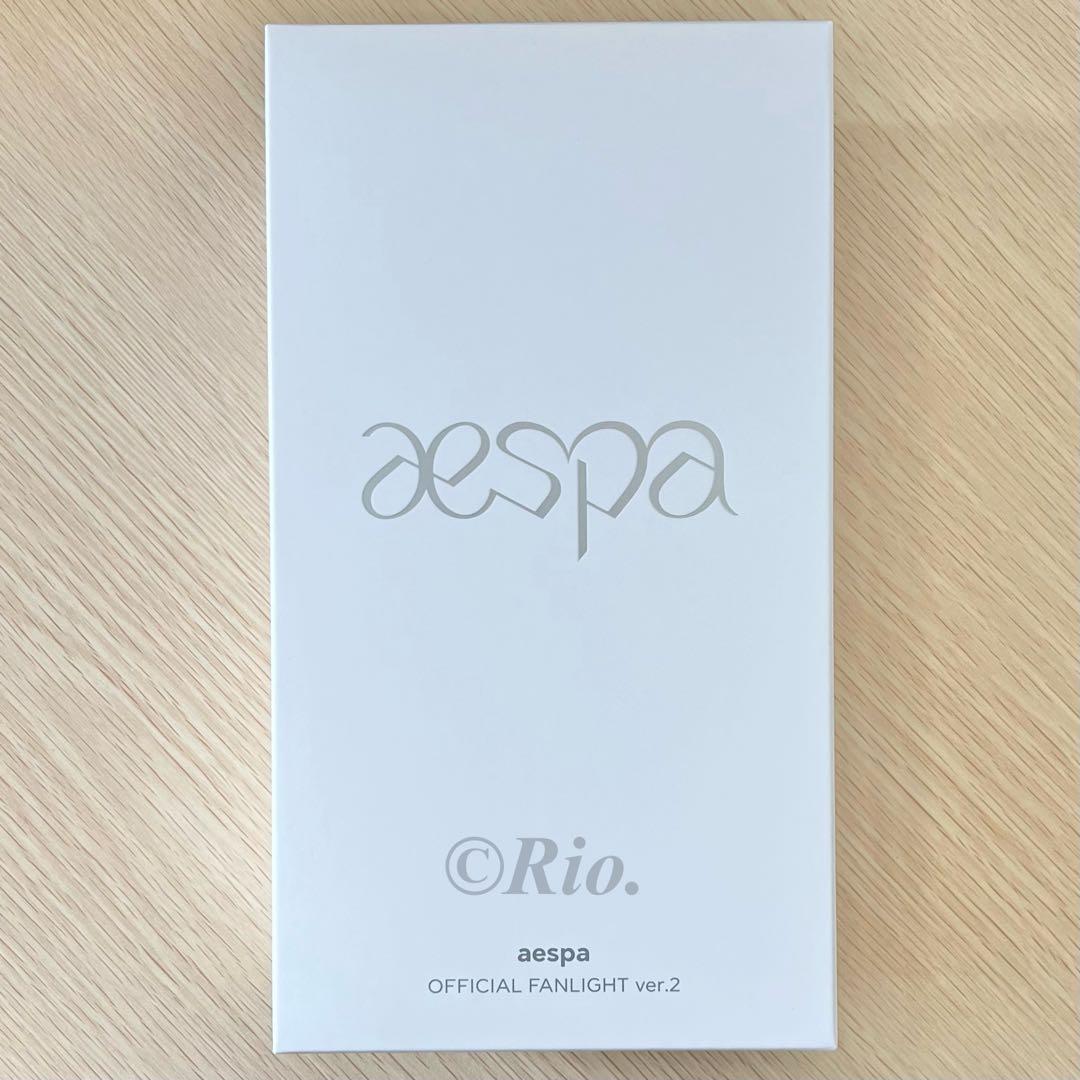 トレカ4枚付き aespa 公式 ペンライト VER2 最新 ver.2 新品 - メルカリ