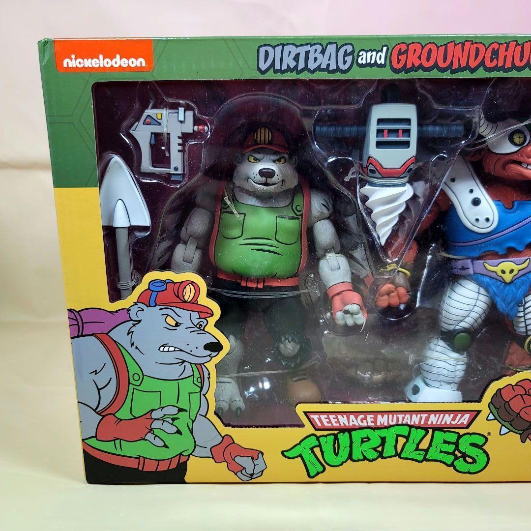 NECA】新品 正規品 TMNT ダートバッグ グラウンドチャック タートルズ