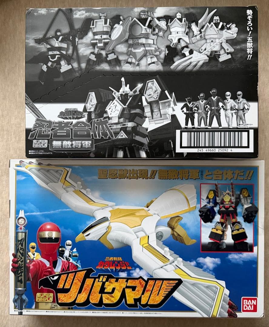 新品未使用「スーパーミニプラ/忍者合体無敵将軍/五神合体 隠大将軍/ツバサマル」