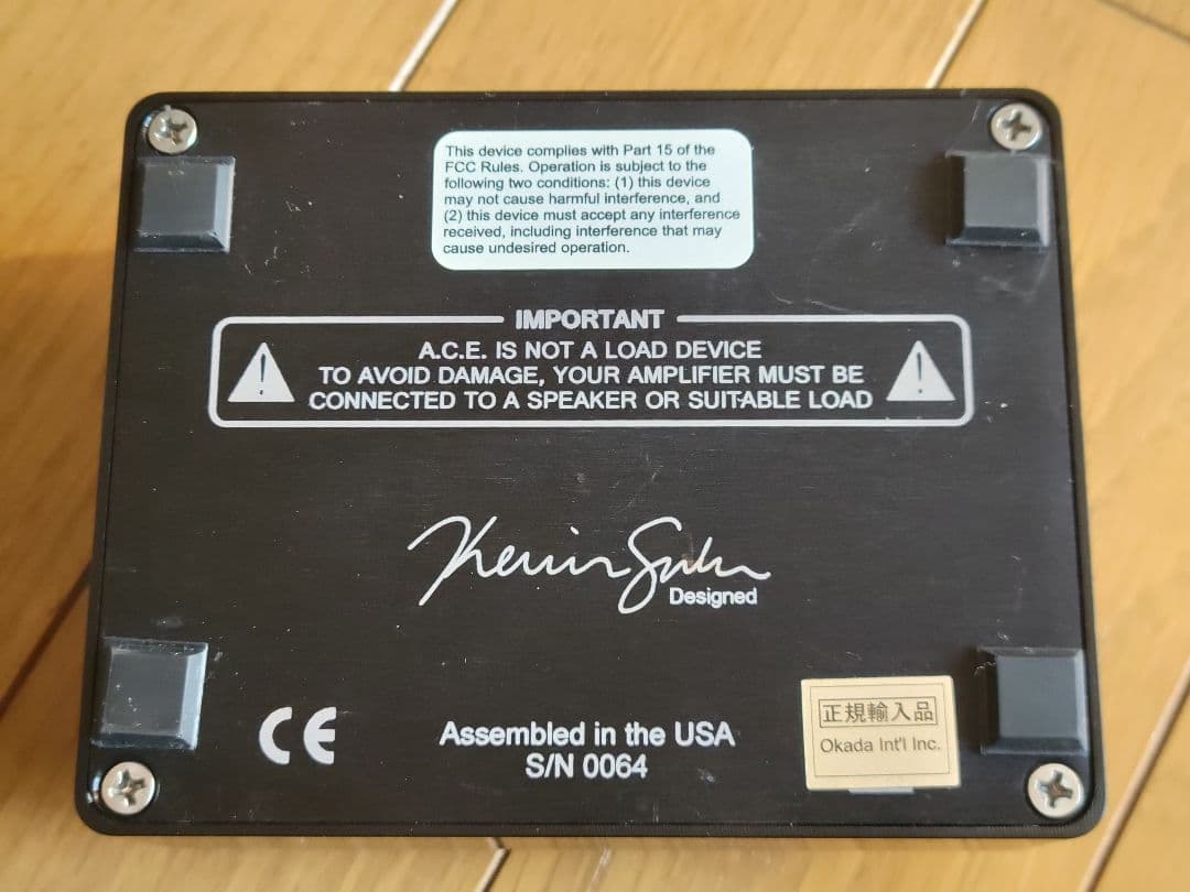 Suhr A.C.E. アナログキャビネットエミュレーター サー 国内正規品