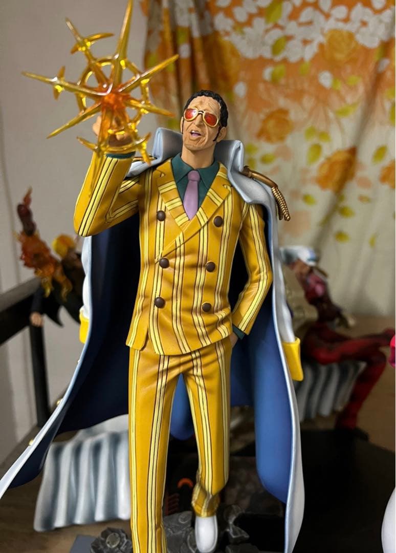 ワンピース 海軍 赤犬 青雉 黄猿  フィギュア ガレージキット