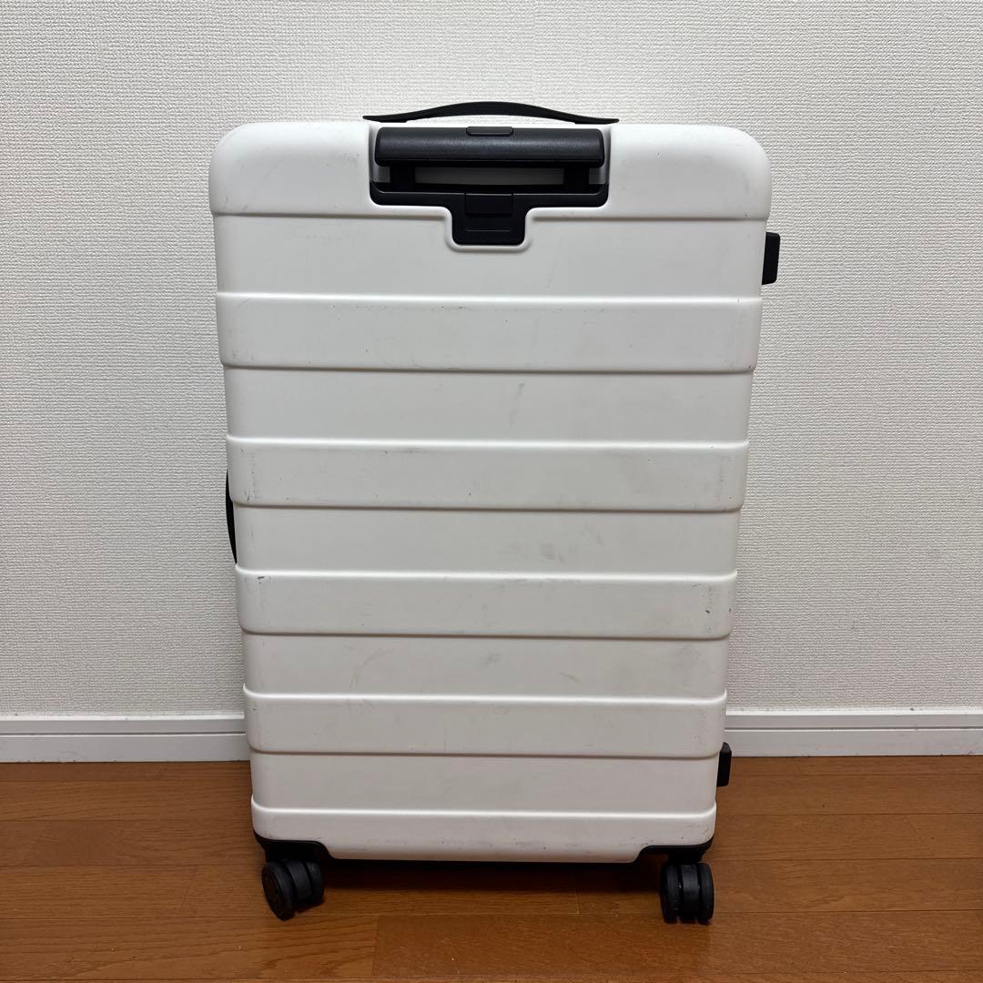 正規保証あり】無印良品 ハードキャリーケース（スーツケース）75Lホワイト