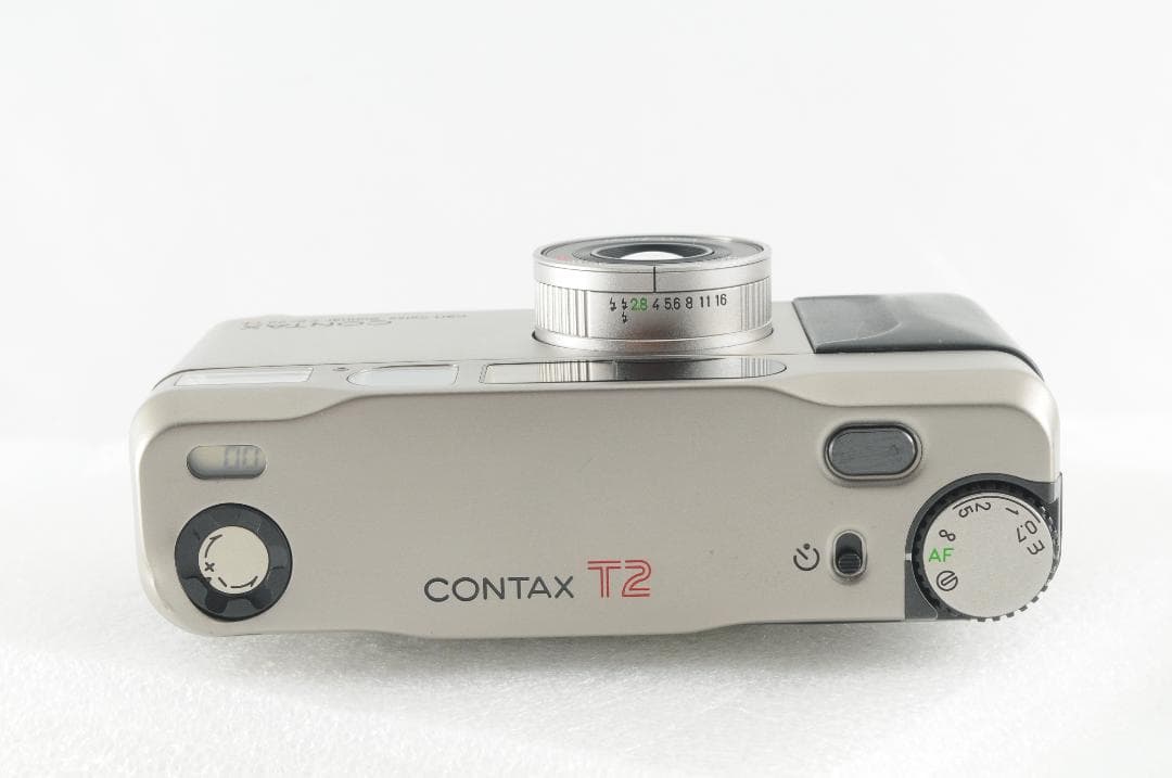 美品】CONTAX コンタックス T2 AF、MF時レンズ不具合無しの通販はau