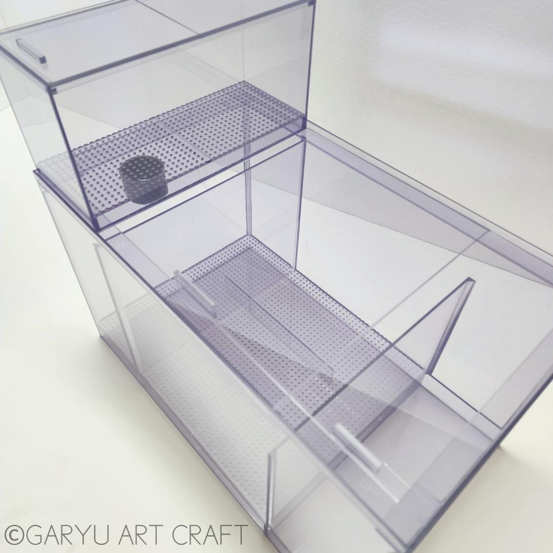 □国産3層式濾過槽□500×300×300h□オーバーフロー水槽用□ - メルカリ