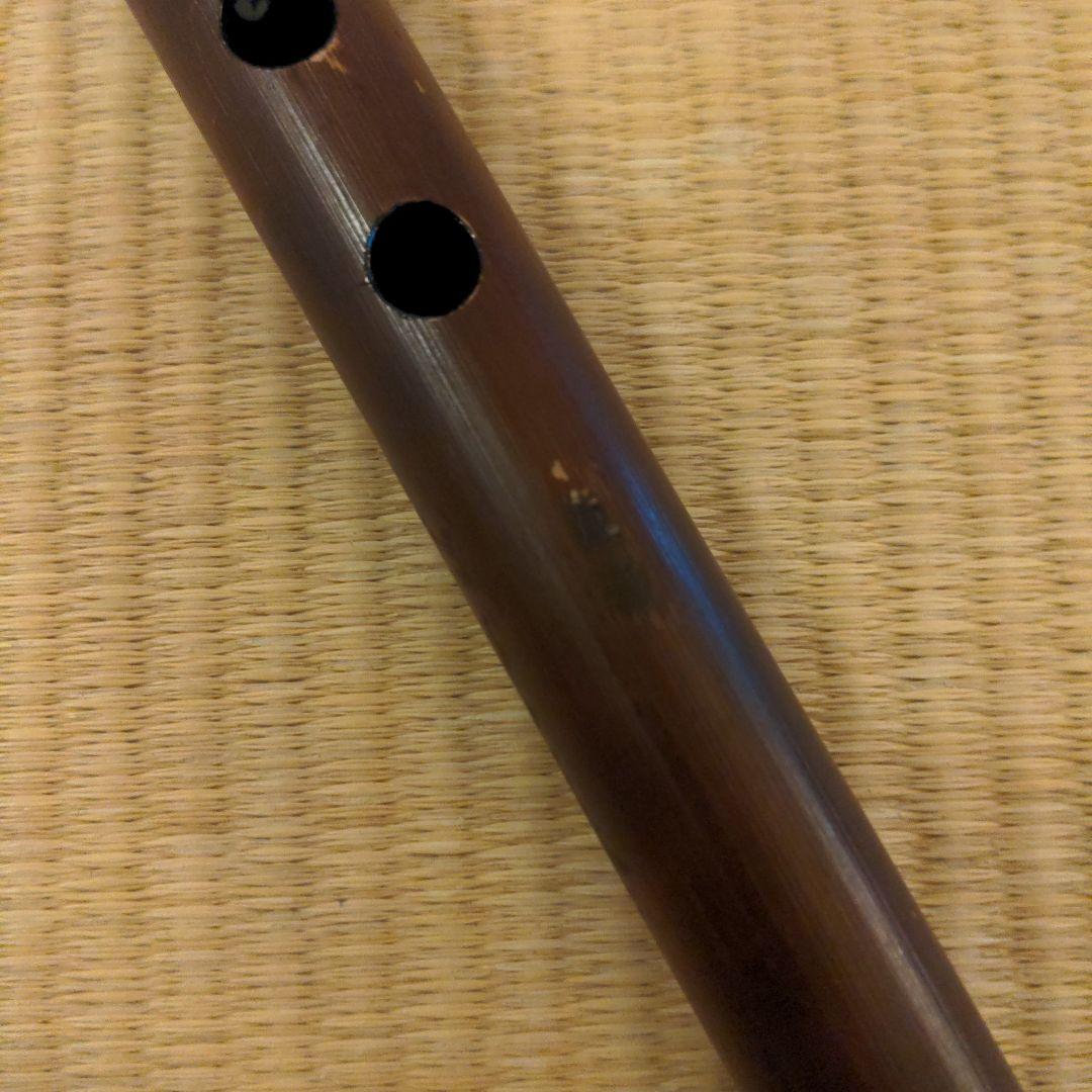 眞隠管 煤竹 四本調子古典調七孔 - メルカリ