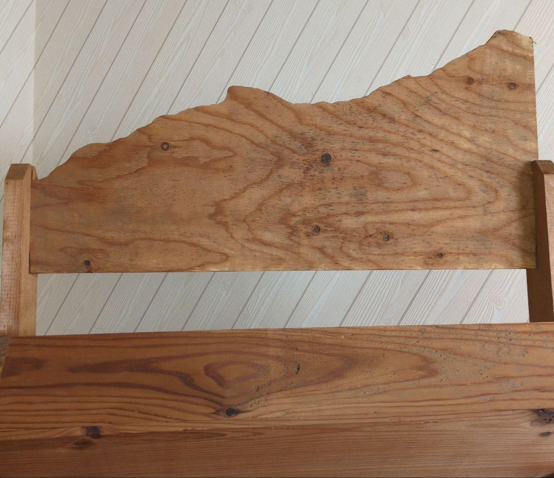 木製 陳列用傾斜ラック 4段 ワイン陳列棚 希少 店舗ディスプレイ