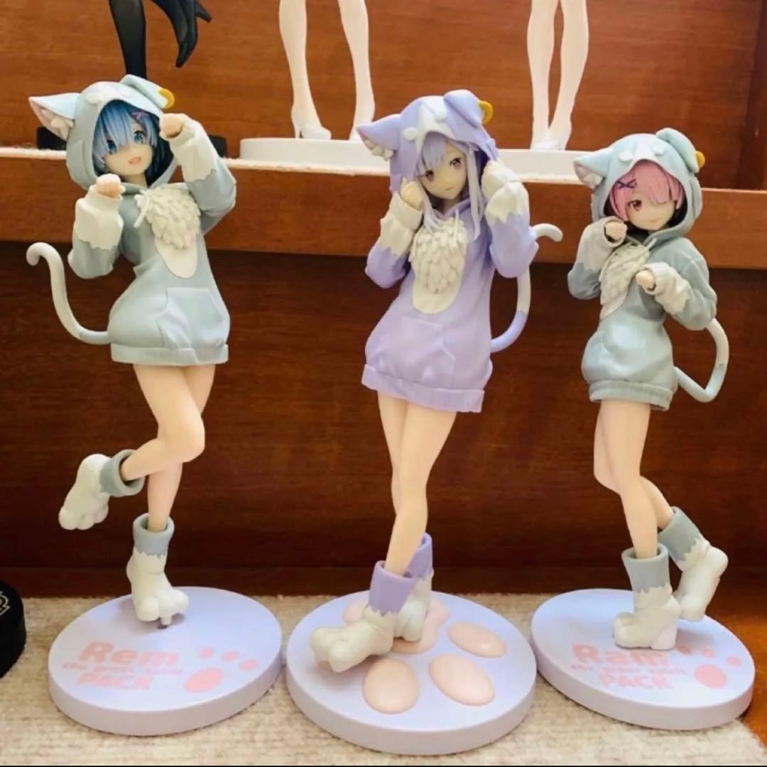 Re:ゼロから始める異世界生活 リゼロ フィギュア ほぼ未使用 新品 まとめ売り