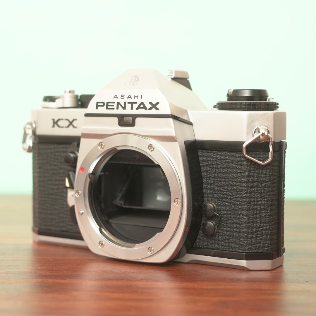 完動品◎ペンタックスKX ボディ フィルムカメラ ケース付き #455の通販