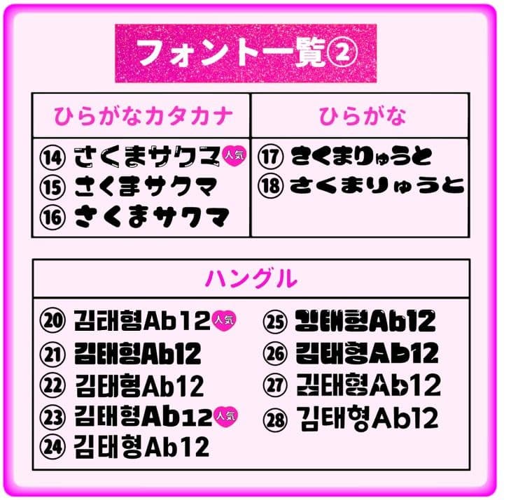 ハングル 韓国語 団扇屋さん うちわ文字 オーダー 名前 連結 20%off