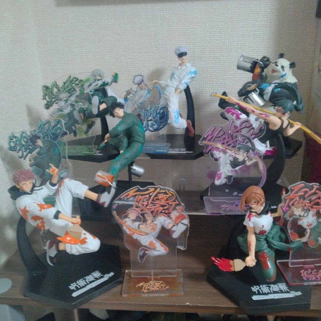 呪術廻戦フィギュアセット アクリルスタンド付き