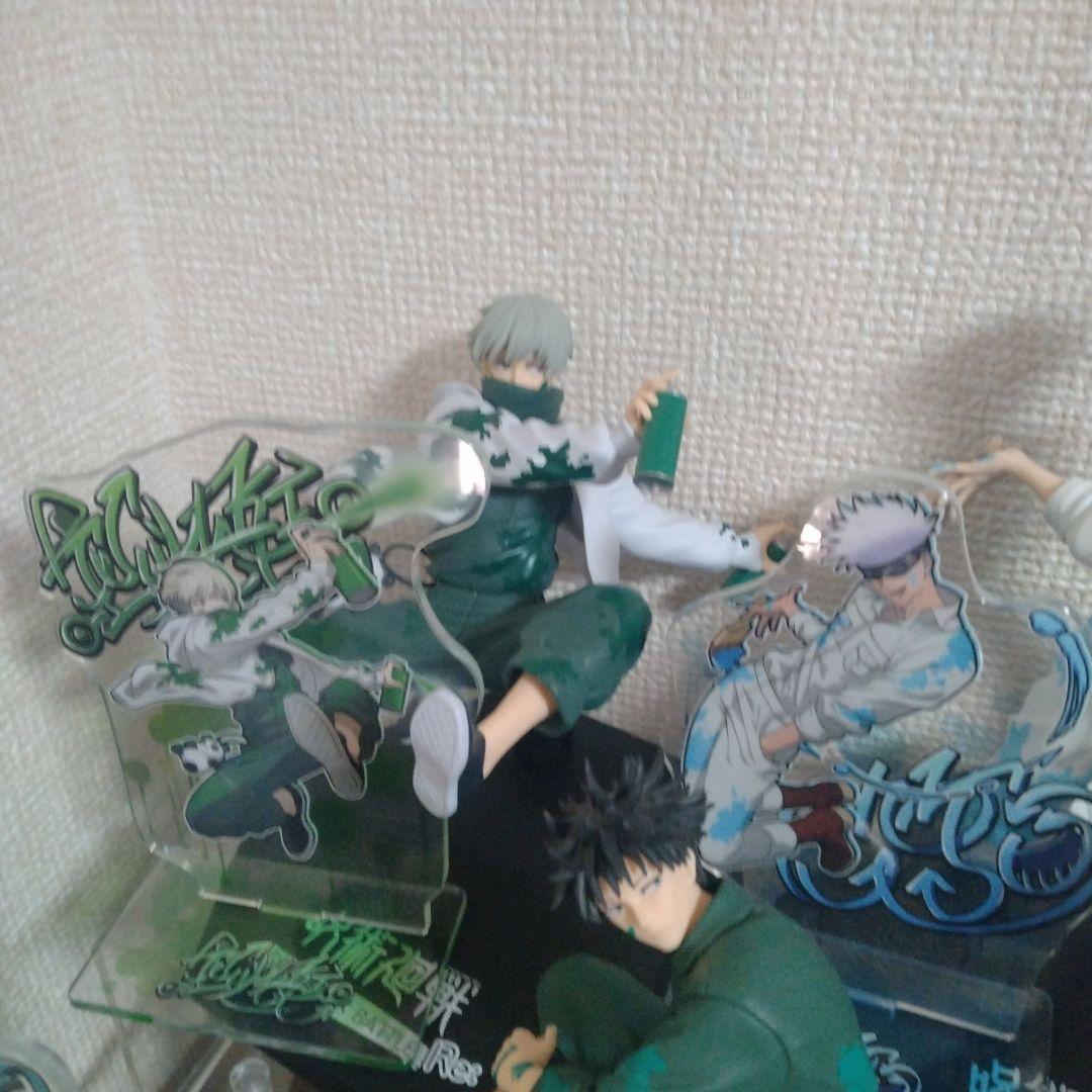 呪術廻戦フィギュアセット アクリルスタンド付き