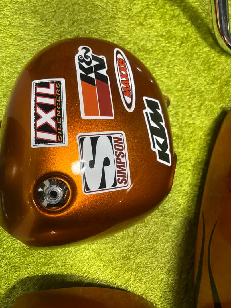 は*わ様 エストレヤrs タンク サイドカバー ハンドルセット - パーツ特別