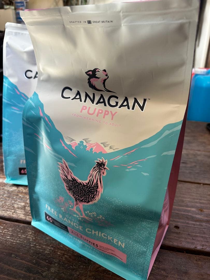 CANAGAN PUPPY チキン 2kg 子犬用 2キロ×2袋 CANAGAN ドッグフード