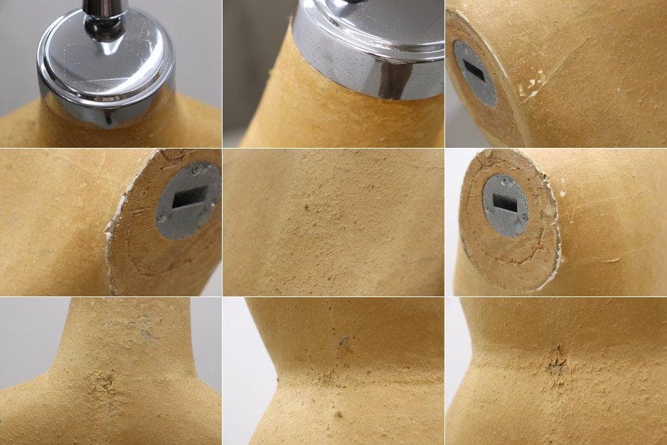 レトロ トルソー ボディ ディスプレイ 陳列 店舗什器 ヴィンテージ