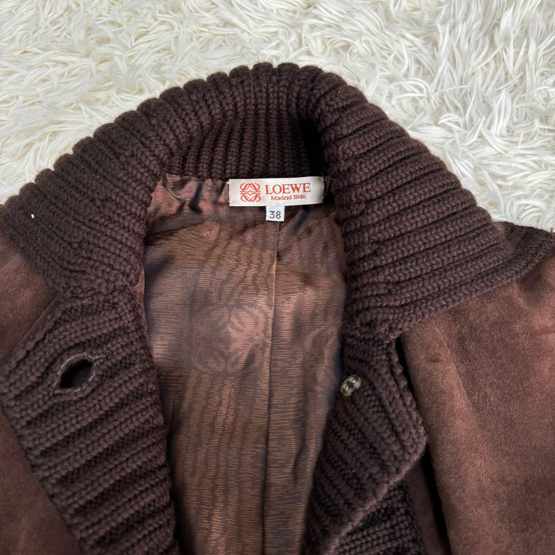 loewe ウールボンバージャケット ニット切り替え LOEWE(ロエベ