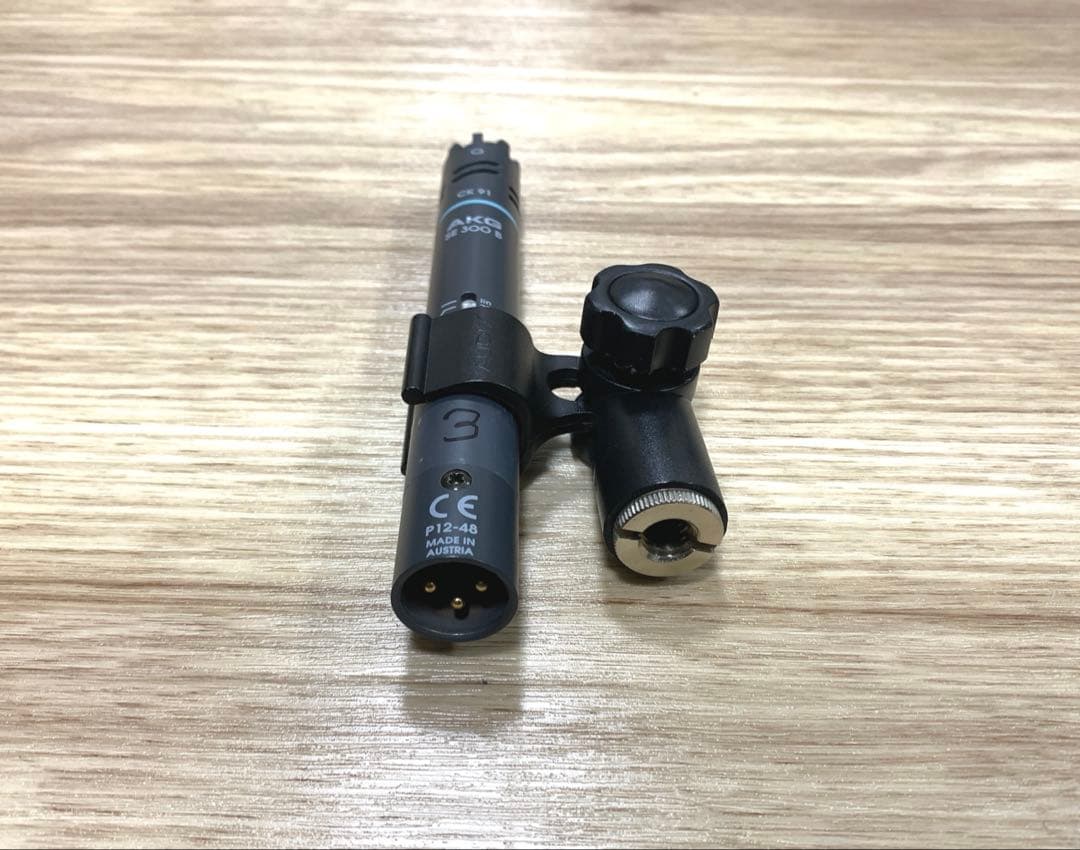 [希少]AKG C391B コンデンサーマイク ×2本セット