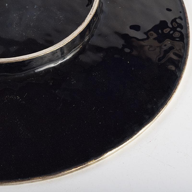 中国 古七宝琺瑯彩 七宝焼 安藤七宝店 盤 皿 2点 時代箱付 M R9532B