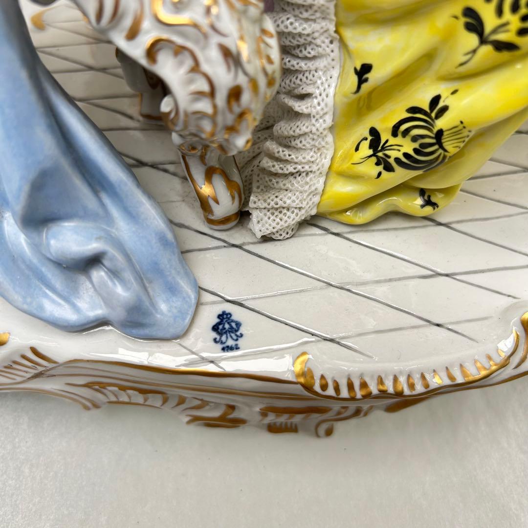 ロココ調 陶磁器 音楽家 フィギュアの通販はau PAY マーケット - 輸入