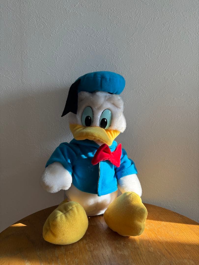 限定ヴィンテージ！ドナルドダック ぬいぐるみ 約30cm オリジナルタグ付き