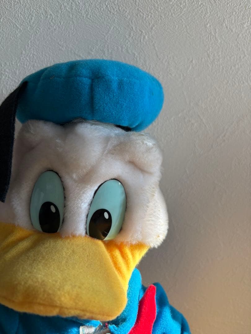 限定ヴィンテージ！ドナルドダック ぬいぐるみ 約30cm オリジナルタグ付き