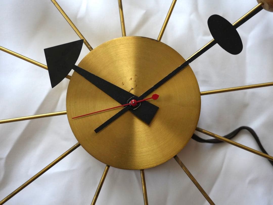 1950s ハワードミラー　ボールクロック　howard miller