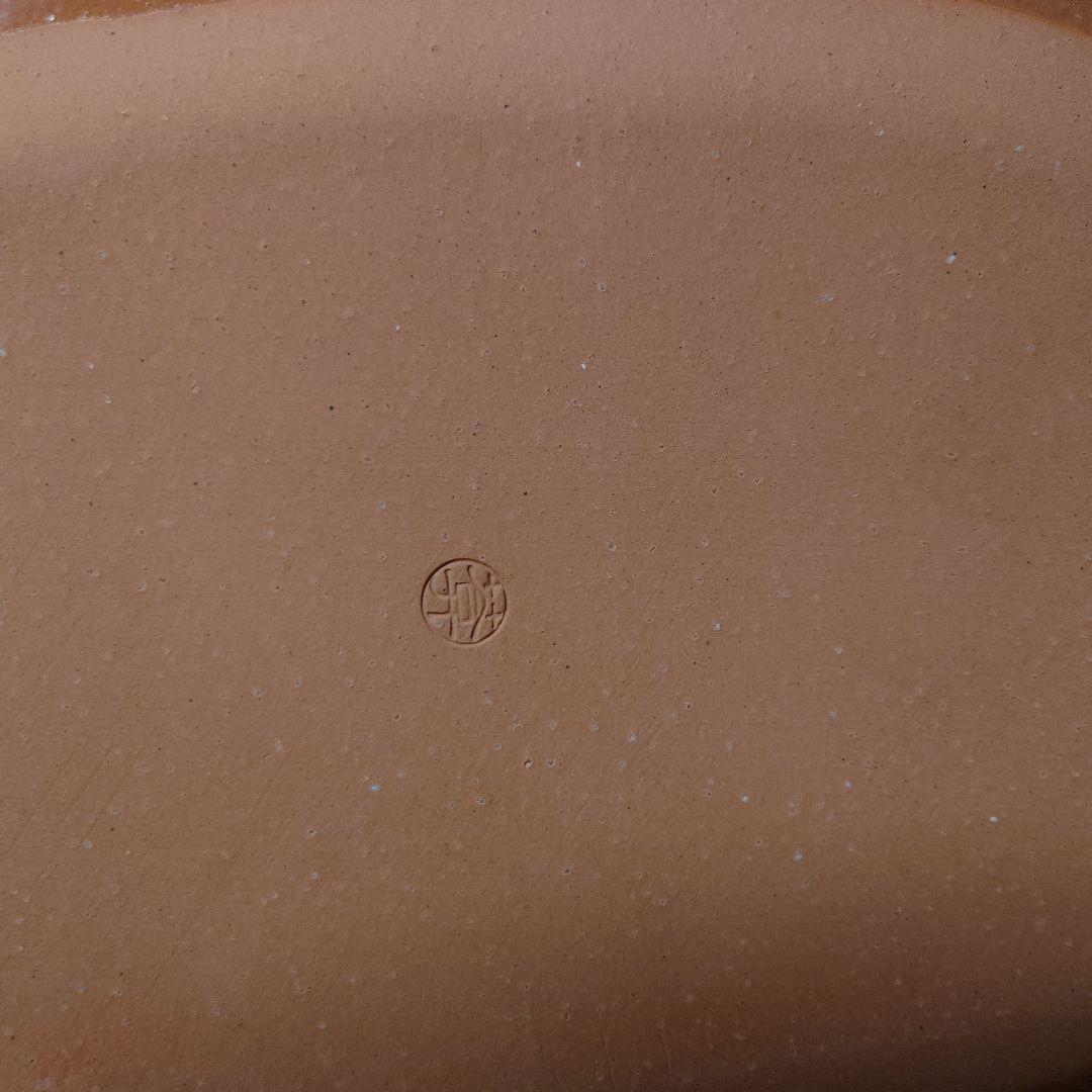 京焼 陶葊 31cm✕21cm 桜 山葡萄 桔梗 石蕗の花 楕円 皿 飾皿