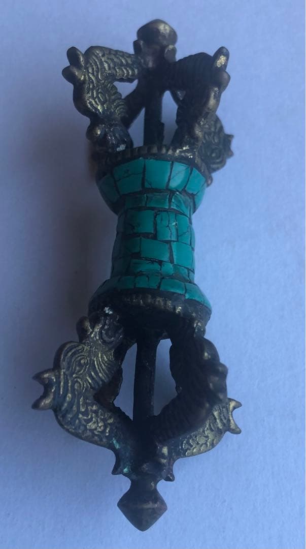 時代物「金銅五鈷杵」鎌倉時代作 一口|金剛杵 真言宗 高野山 仏具 仏教美術