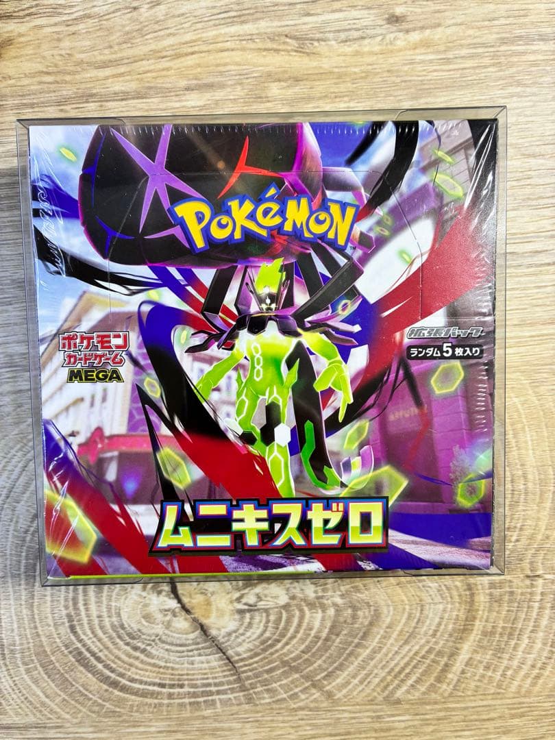ポケモンカードゲーム ムニキスゼロ MEGA BOX シュリンク付き - メルカリ
