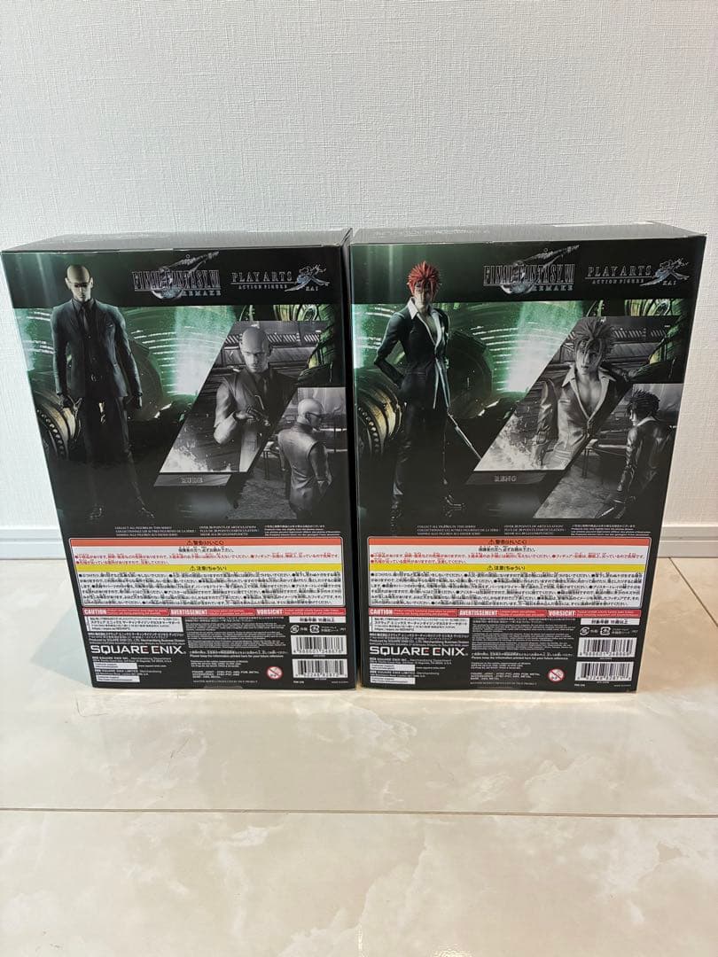 ファイナルファンタジー7 FF7 レノ ルード プレイアーツ改 神羅 新品未