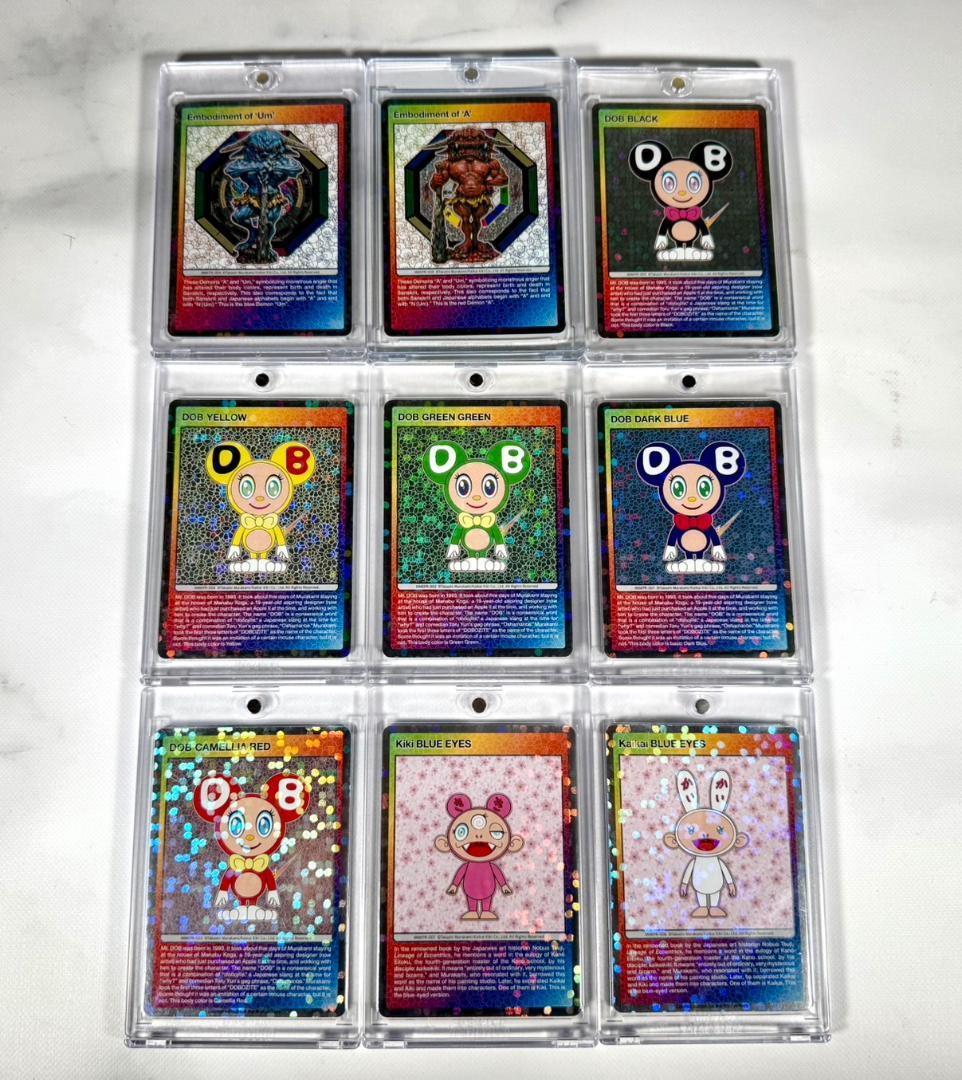 9枚セット 英語 村上隆 もののけ京都 京セラ美術館 限定 セミコンプ