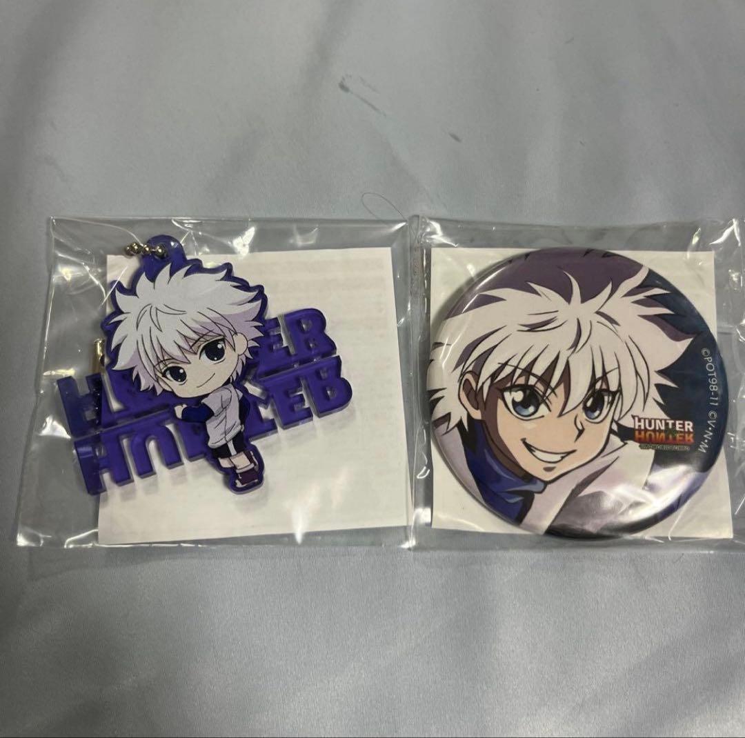 HUNTER×HUNTER J-World アクリルチャーム 缶バッジ キルア - メルカリ