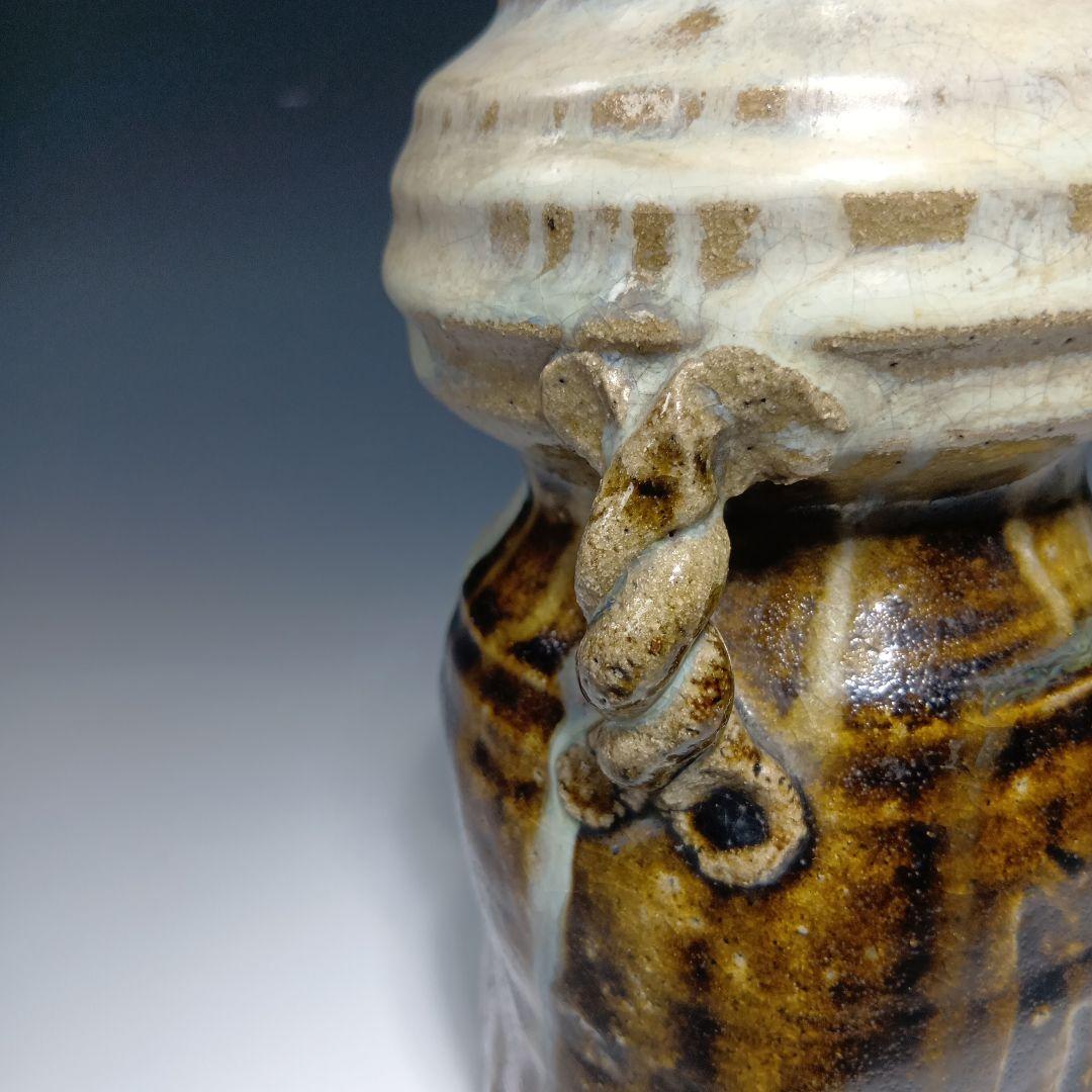 時代物　朝鮮唐津花入