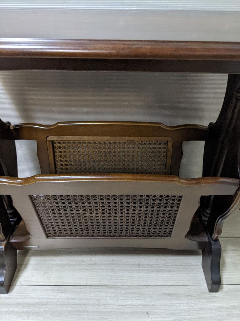 カリモク☆オールドカリモク☆サイドテーブル☆マガジンラック