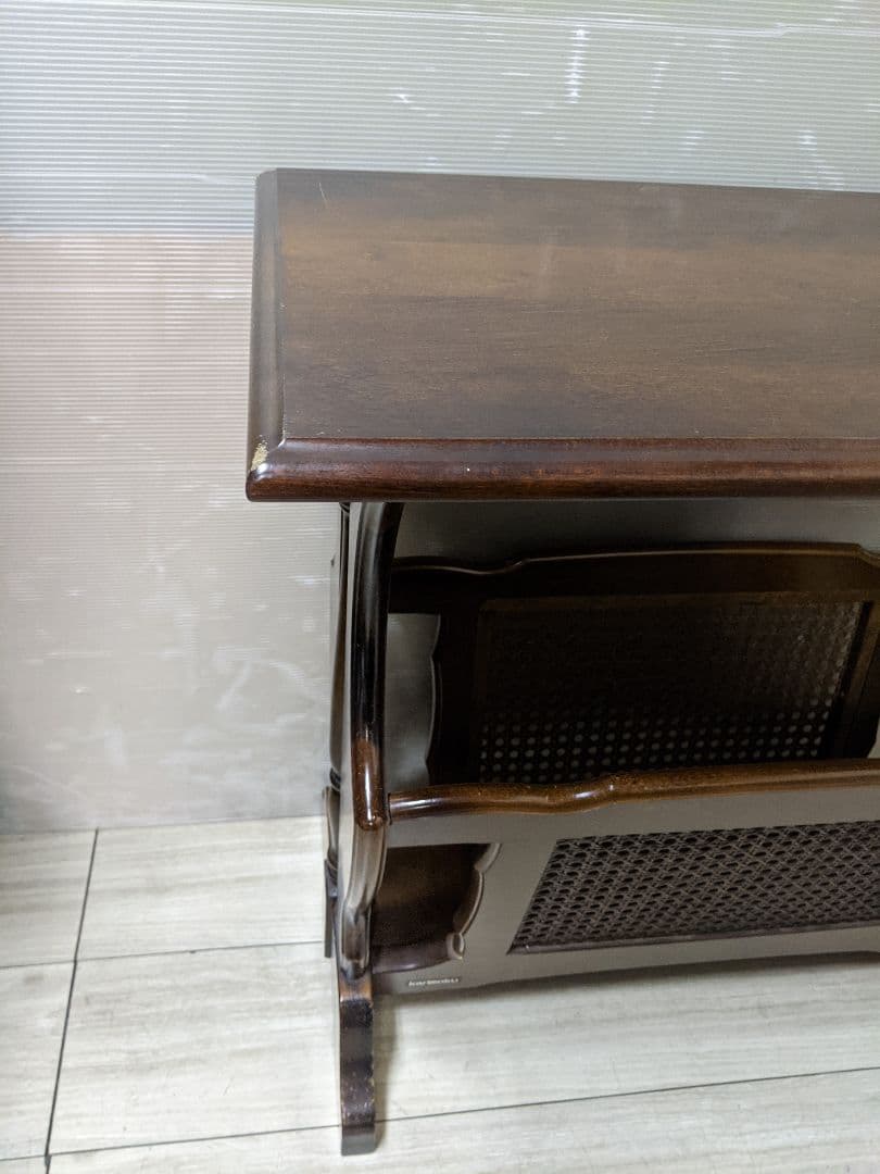 カリモク☆オールドカリモク☆サイドテーブル☆マガジンラック