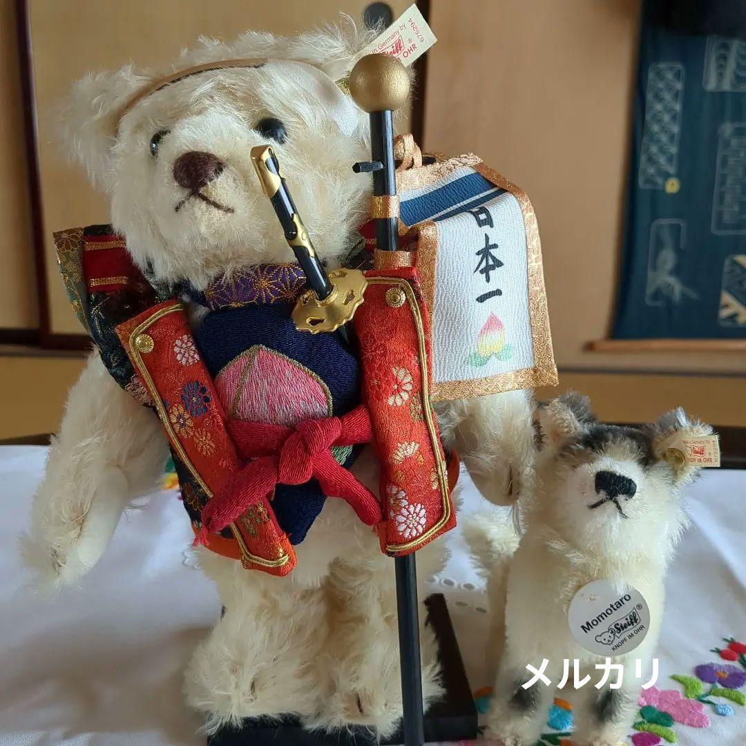 シュタイフ 桃太郎 1999 希少】Steiff シュタイフ 日本限定昔話