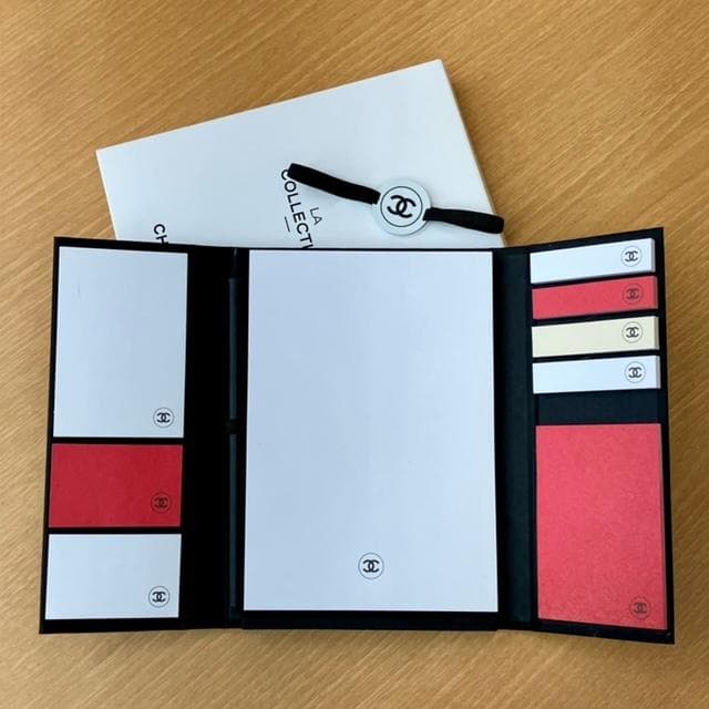 新品未使用】CHANEL シャネル ビューティー ノベルティ 付箋ペンセット