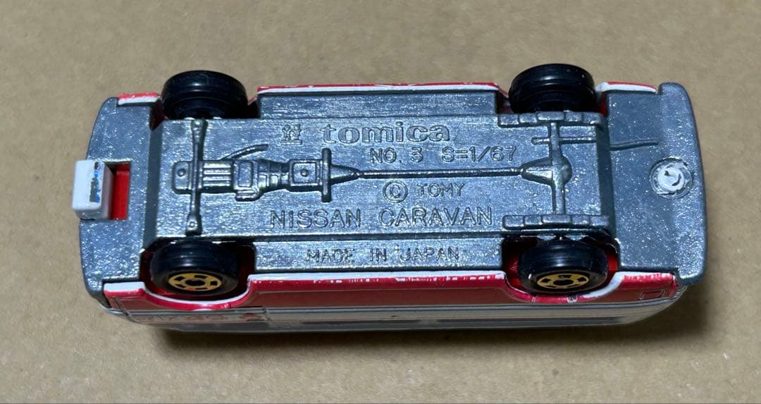 日本製 トミカ ニッサン キャラバン 名鉄丸越特注