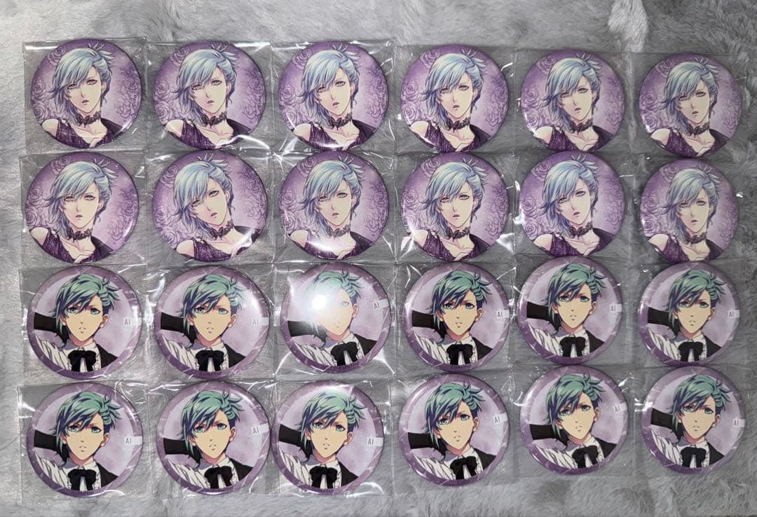 美風藍 缶バッジ 24点セット 美風藍 缶バッジ 24個セット【いいねが付くまでの限定価格】