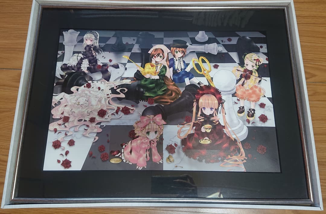 ローゼンメイデン 額装イラスト