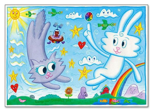 ロドニー2/ロドニー グリーンブラット/額装作品