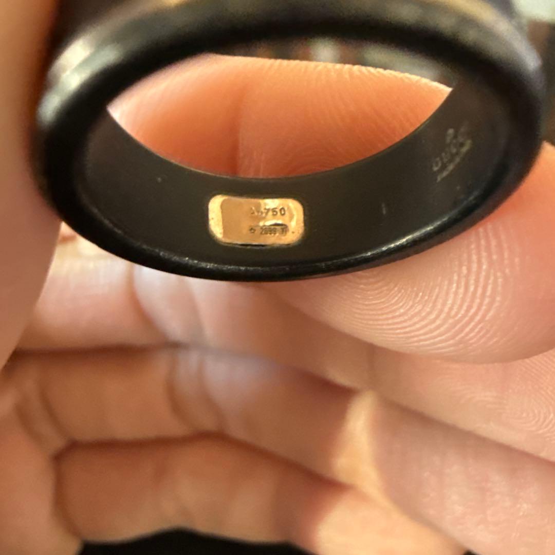 グッチ　ブラックリング