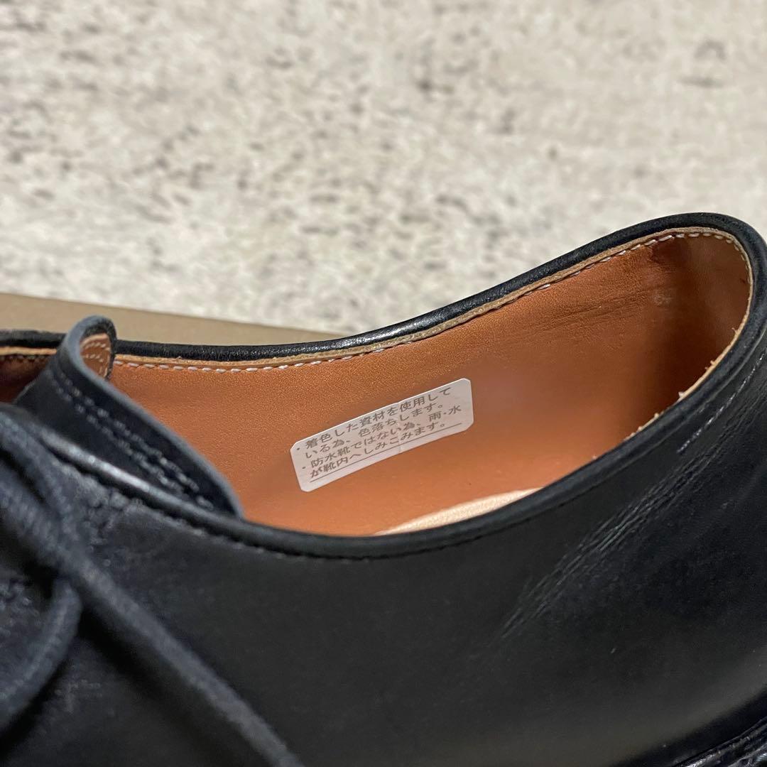 7 1/2 外羽根式プレーントゥ 撥水なめし革